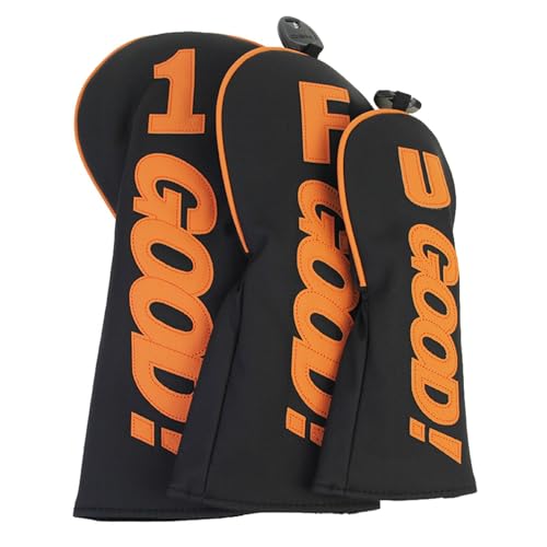 Couvre-club de golf en cuir imperméable de qualité supérieure pour bois et putter