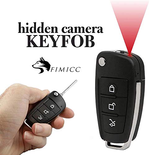 Auto Key Housing Hidden Camera by fimicc - Portable Car Key with Full