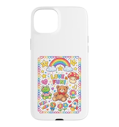 Kidcore ���w - ���̊y���� �X�}�z�P�[�X iPhone 15 Plus �p