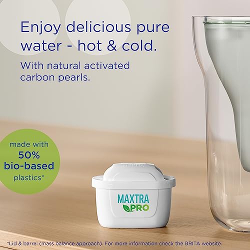 BRITA MAXTRA PRO Pure Performance Water Filter Cartridge, 4 Pack, Original BRITA Refill reducing impurities, Chlorine, PFAS - Image 3