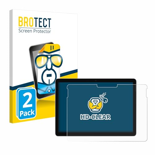 BROTECT Protector Pantalla para Microsoft Surface Go 3 Protector Transparente (2 Unidades) Anti-Huellas