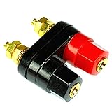 CESS Terminal Binding Post Power Amplifier Dual 2-Way Banana Plug Jack - 4 Pack