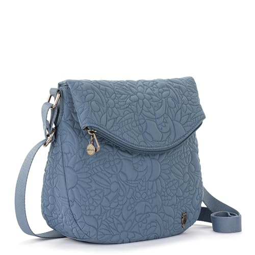 Image of Sakroots Foldover Crossbody Purse - Women's Handbag For Everyday & Travel - Cross Body With Adjustable Shoulder Strap