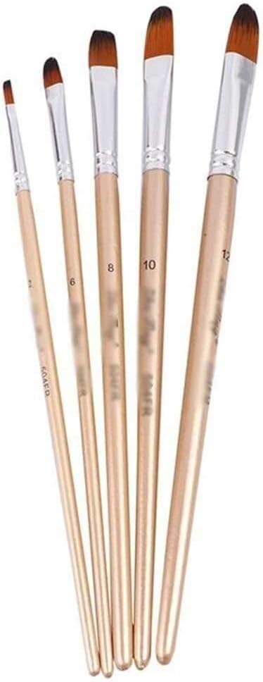 Pinceaux multifonctions durables en nylon pour beaux-arts