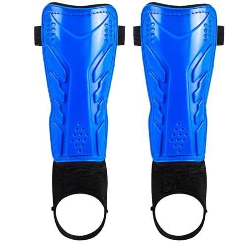 Leg Adult Guards with Eva Padding and Pp Shell, 1 Pair Football Shin Guards with Ankle Protective, Sports Calf Support Gear Protective, Soccer Adjustable Equipment for Women Men