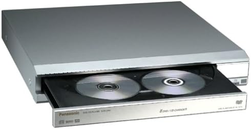 Miniatura 2 de Panasonic DVD-CP67S Reproductor de DVD de escaneo progresivo de 5 discos, color plateado