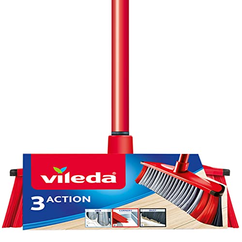 Vileda 3Action Indoor Broom
