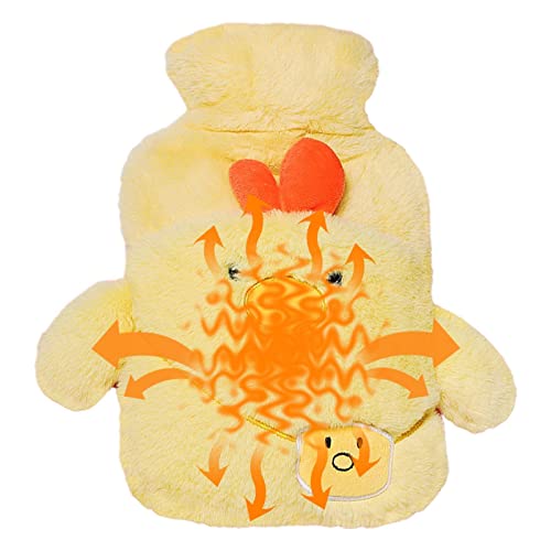 Saco do aquecedor de água quente,1000ml dos desenhos animados engrossado saco quente de água quente