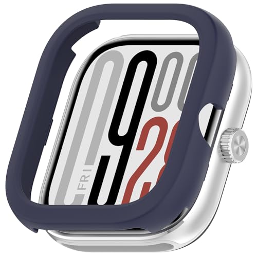 FINON for �V���I�~ Xiaomi Redmi Watch 5 �p �P�[�X Redmi Watch4 �p �o���p�[�P�[�X �y�� �ȈՒE�� �V���v�� �ȈՃp�b�P�[�W (�l�C�r�[)