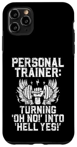 Oh No to Hell Yes �p�[�\�i���g���[�i�[ �X�}�z�P�[�X iPhone 11 Pro Max �p