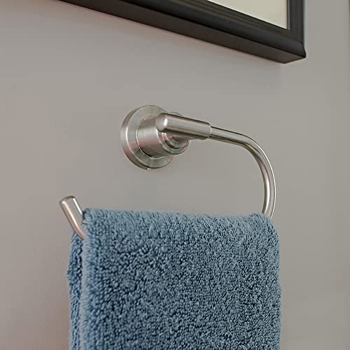 Design House 560367 Geneva Towel Ring Bathroom Accessory thumb #3