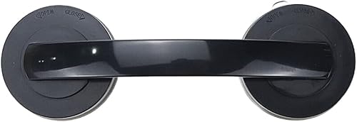 Miniatura 2 de Sscon Mango de ducha de 7.480 in de longitud con ventosa para puertas, cajones, refrigeradores, color negro