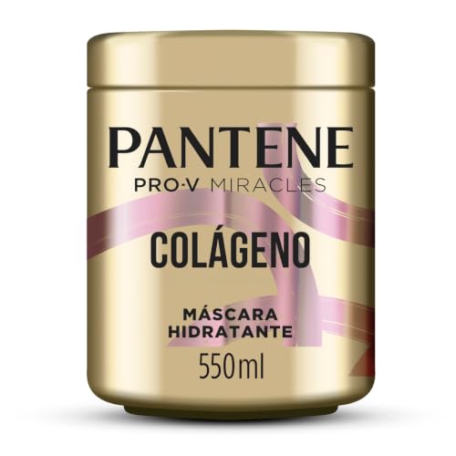 Máscara Hidratante Pantene Pro-V Miracles Colágeno Hidrata & Resgata 550 ml