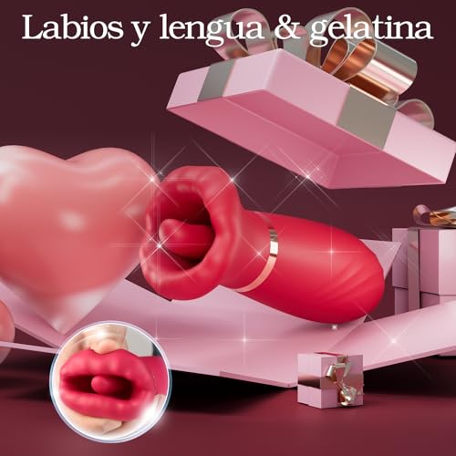 Miniatura 5 de Vibrador Mujer Juguete Estimulador Del Clítoris - Juguete Sexual Para Mujeres Con 10 Modos De Vibración Y 10 Modos De Lamido, Juguetes Eróticos Para Pareja Sexuales Con Estimulación Del Clítoris