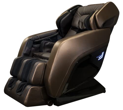 Massage Medik M9 3D Full Body Deep Tissue Massage Chair, Shiatsu Full Body Zero Gravity Recliner With Built-In Heat And Air Massage System (Brown) #TOP18