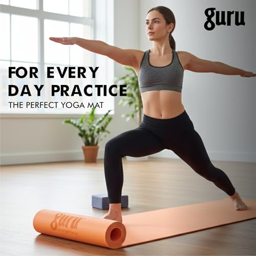 Image of GURU Eva Yoga Mat For Men & Women, Anti Slip Mat for Gym Workout