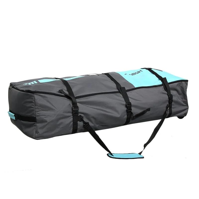 Boardbag Kitesurf à roulettes Professionnel – Protection 10mm Anti-Choc – Howzit 150cm – Capacité Quiver Complet (2 Planches + 3 Ailes) –Idéal Voyage Avion