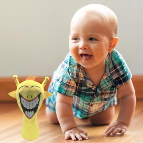 Image of Yellow Big Smile Sprunki Plush Toys