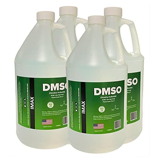 4 Gallons Ultra High Purity Liquid DMSO 99.995%+ Dimethyl Sulfoxide - Made in USA