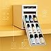 YouCopia BottleStack Nail Polish Organizer, White