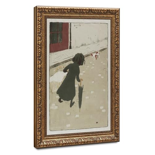 Toile Pierre Bonnard La Petite Blanchisseuse pour décorer un mur de bureau vide