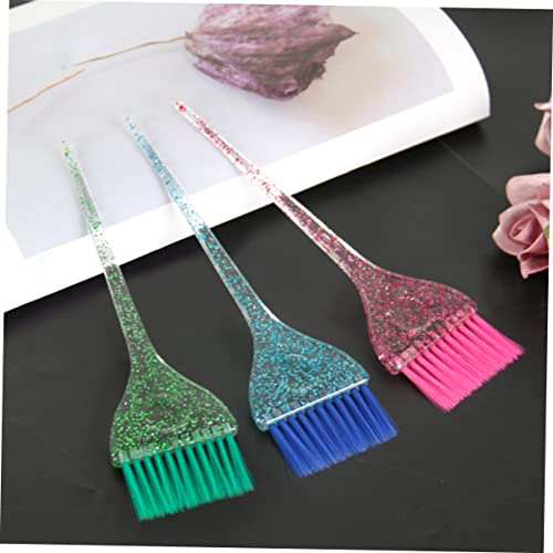 NOLITOY 9 Peças escova de cabelo kit de tingimento de coloração de cabelo acessório de cabeleireiro