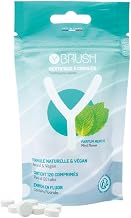 Y-Brush - Natural chewable toothpaste refill - with fluorine - Made in France - 120 tablets - Mint taste - Fresh breath - Solid toothpaste