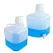 20L PP Square Carboy with Corner Stopcock 90mm Neck