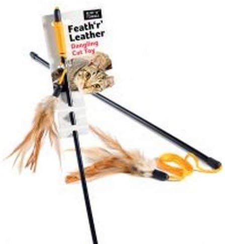 leather cat toy
