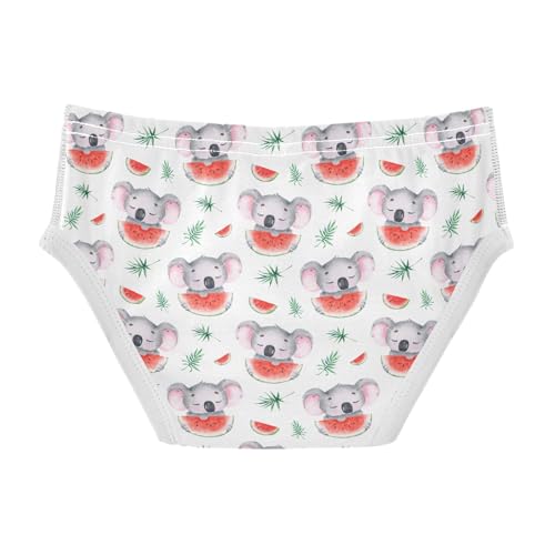 Cotton Little Boys Briefs Soft Wombat Watermelon Toddler Underwear2
