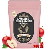 Apfelessig Gummies für Frauen – Feminine Balance Gummies mit Vitamin B12 & Vaginal Probiotics – Unterstützt Energie, Intimflora & Wohlbefinden – Vegan – 60 Stück