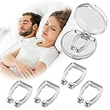 ER-ESTAVEL Magnetischer Schnarchgerät Nasenclip -Schnarchstopper Nasenklammer: Neuartige...