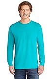 Comfort Colors Chouinard 6014 Long Sleeve T Shirt. - Lagoon - S