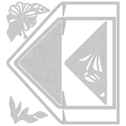 Matrices Sizzix Thinlits 665176 fleurs délicates par Olivia Rose pour découpe précise de papier - 3