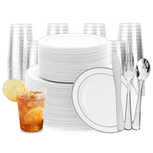 MATANA 360-teiliges Premium Geschirrset – Wiederverwendbar & Elegant...