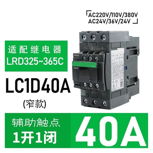 Contacteurs CA LC1D09M7C et relais triphasés pour circuits électriques - 2
