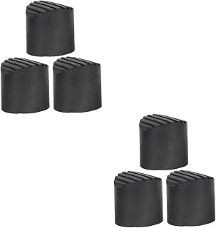 DOITOOL 6 pcs Ladder Anti-Skid Mat telescoping Ladder attic Ladder Parts Home Ladder Supplies Lifting