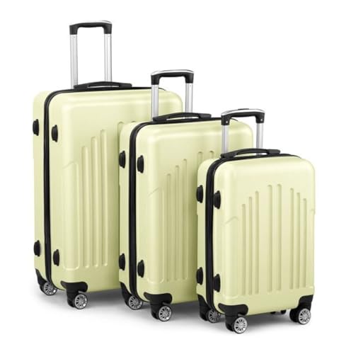 Luggage Set of 3, Hardside Spinner Suitcases with TSA Lock - 20 24 28 inch Lightweight Rolling Travel Case for Carry-on & Checked Baggage3