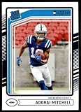 Adonai Mitchell RC 2024 Don russ Collection #343 Rated ROOKIE NM-MT Football Colts