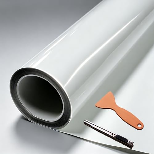 DIYAH Ultra-Gloss Elite PPF - 7.5 mil Optical Clear TPU Paint Protection Film with Premium White Liner - Supreme Clarity & Wet-Look Shine with Tools (Ultra 60