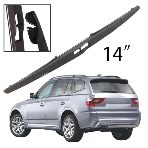 Essuie-glaces de voiture premium : balai caoutchouc 14 pouces pour BMW X3 E83 - 4