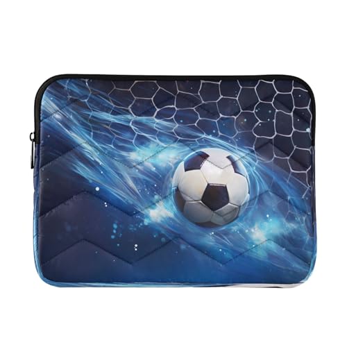 Funda para laptop 13-14 pulgadas azul multicolor resistente al agua miniatura 1