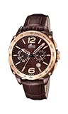 correa reloj lotus 15759 Movimiento Cuarzo Reloj LOTUS Para Hombre 18218/1 Outlet Caja de Acero inoxidable 316l Marrón Correa de Cuero Marrón