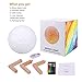 GDPETS Moon Lamp, 16 Colors Moon Night Light with Stand & Remote &Touch Control and USB Rechargeable Decorative Light Up Moon Lamp for Baby Kids Lover Birthday Party Gifts(4.8 inch)