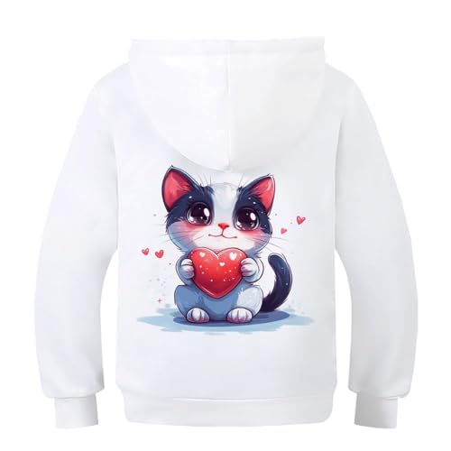 Pull imprimé 3D chaton parfait pour l'école et le parc - 2