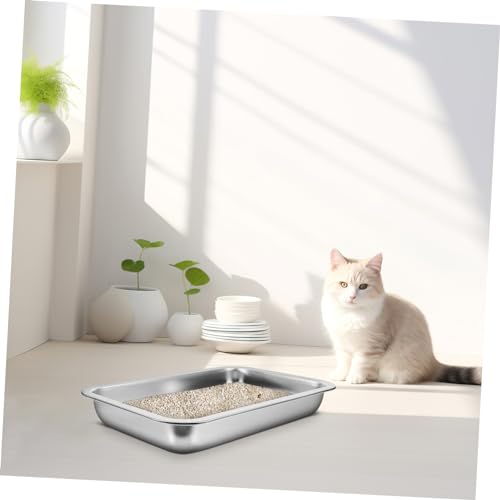 INOOMP Caixa Penico De Gatinho Banheiro De Gato De Grande Capacidade Fornecimento De Gato Banheiro P