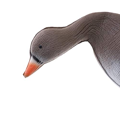 YIJU 2Pcs Simulação Espuma Goose Hunting Decoy Decoys Decoys Decoys Sentries