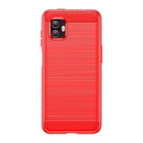 SHSJYA ������J�[�{���t�@�C�o�[�\�t�gTPU�t�H���P�[�X�A�ϏՌ�����~�ߕی�J�o�[Samsung Galaxy Xcover6 Pro�p(���b�h)