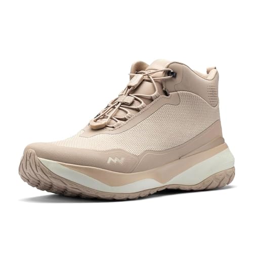 Best Hiking Shoes for Hot Weather: Ultimate Review Guide 7 MUDDY VIBE Zn-30 Lightweight Hiking Boots, Water-Repellent Anti-Slip Outdoor Mid Trekking Shoes for Men & Women Desert Sand,8.5