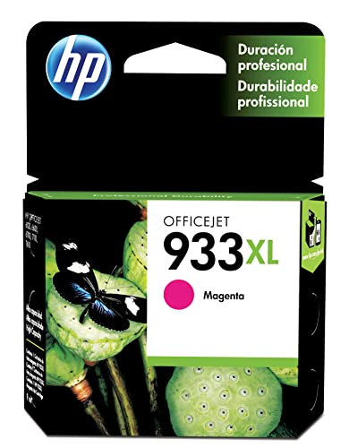 HP 933XL Magenta - Cartucho de Tinta para impresoras (Magenta, 825 páginas, Officejet 6700, 10-90%, -40-60 °C, 5-35 °C)